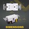 Faith 15A GFCI Outlets, Tmpr-Rsistnt, GFI Duplex Receptacles W/ LED Indicator/Wall Plate, ETL Listed, Wht, 5PK GLS-15ATR-WH-05 - alternate 10
